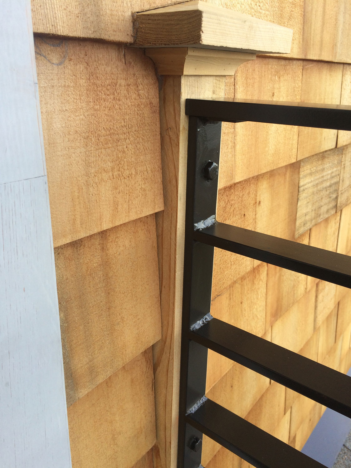 Modern Balcony Railing - Seattle, WA - Blackbird Iron & Design