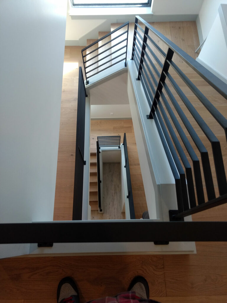 Modern Horizontals Multi-level Stairs